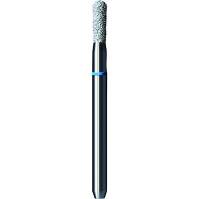 Shofu Pro-Cut Diamond Burs, FG, Medium Grit, Blue Ring, Pear Shape, 1.6 mm Diameter x 4.2 mm Length, 5/Pkg