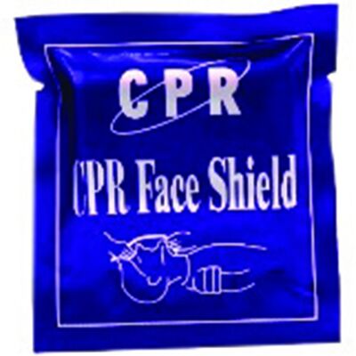 Adsafe CPR Face Shield with Filter, Single Use, Latex Free