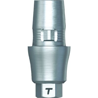TruBase TiBase – Zimmer/Biomet 3i Tapered Screw-Vent (TSV), 3.5mm Platform, GH4, 1/Pkg