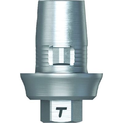 TruBase TiBase – Zimmer/Biomet 3i Tapered Screw-Vent (TSV), 4.5mm, GH2, 1/Pkg
