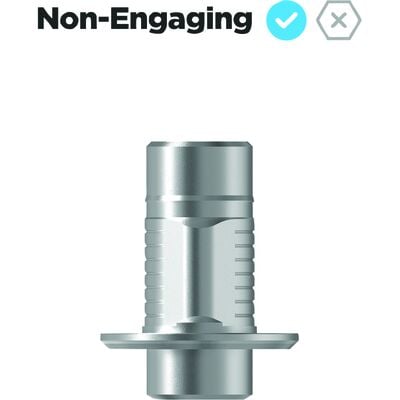 TrueBase Biohorizon Internal Non-Engaging TiBase, 5.7mm Platform, GH1 H5.5