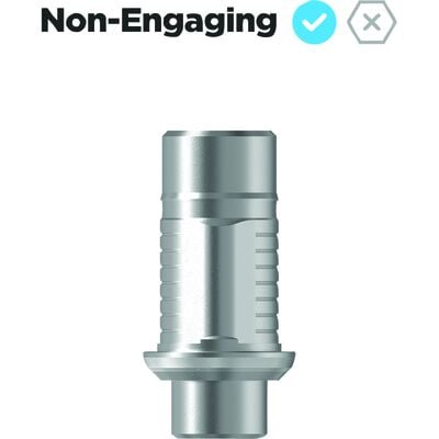 TrueBase Biohorizon Internal Non-Engaging TiBase, 3.5mm Platform, GH1 H5.5