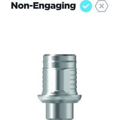 TrueBase Biohorizon Internal Non-Engaging TiBase, 3.5mm Platform, GH1 H3.5