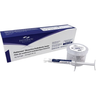 Patterson Bioactive Endodontic Sealer, 2 g Prefilled Syringe with 20 Delivery Tips