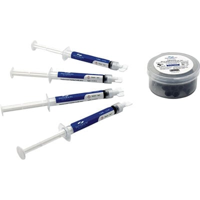 Patterson Caries Detector Kit - Green Indicator, 4 x 1.2ml Syringes, 20 x 19G Metal Applicator Tips