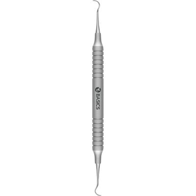 TBS BASICS Posterior Sickle Scaler, #3/#9 Double End, Hollow Handle, Stainless Steel, 1/Pkg