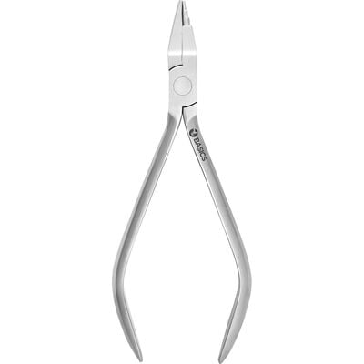 Tweed Loop-Forming Pliers, Three-Barrel Tip, Non-Cutting, German Stainless Steel, 1/Pkg