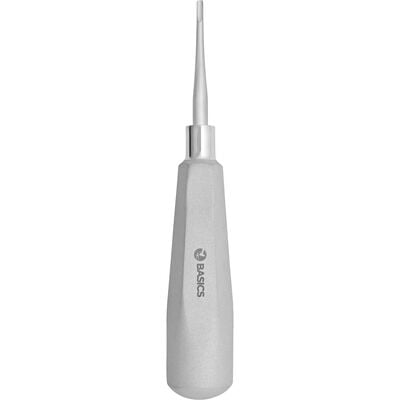 TBS BASICS Root Elevator #301, Apical, Straight, Single End, Diamond-Dusted Handle