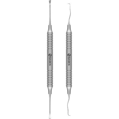 TBS BASICS Dental Hygiene Instrument Kit, 11/12D Explorer and Tartar Remover, #9 Handle, 2/Pkg