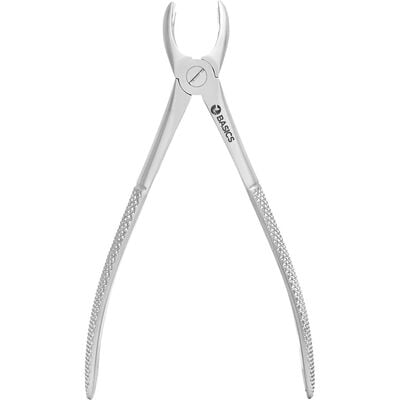 FRINGS Extraction Forceps #18L, Maxillary Left Molars, Serrated, Stainless Steel, 1/Pkg