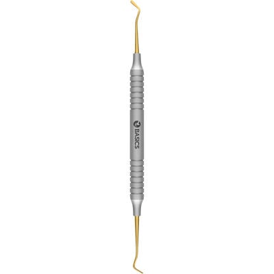 TBS BASICS Flexi-Thin Composite Contouring Instrument, Mini Paddle & Carver, #9 Hollow Handle, Double End