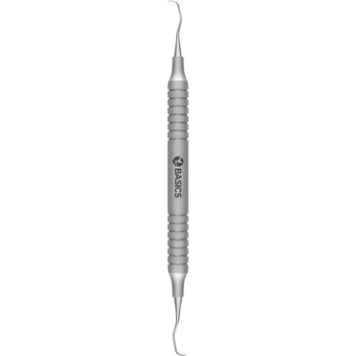 TBS BASICS Gracey Curette 1/2, #9 Hollow Handle, Double End, Stainless Steel