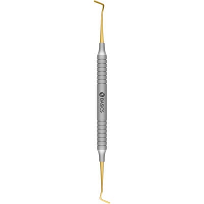 TBS BASICS Flexi-Thin Composite Contouring Instrument, Mini 20° Paddle, #9 Hollow Handle, Double End