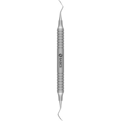 TBS BASICS Posterior Universal Curette 4R/4L Columbia, #9 Hollow Handle, Double End