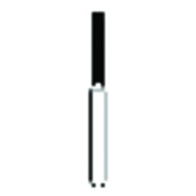 Solo Diamond™ Single-Use Diamond Burs – FG, Coarse, Green, Cone Flat End, #847, 1.4 mm Major/1.0 mm Minor Diameter, 8.0 mm Head Length, 25/Pkg