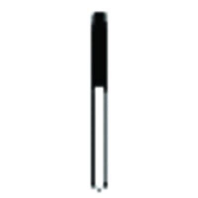 Solo Diamond™ Single-Use Diamond Burs – FG, Coarse, Green, Cone Flat End, #847, 1.6 mm Major/1.2 mm Minor Diameter, 8.0 mm Head Length, 25/Pkg