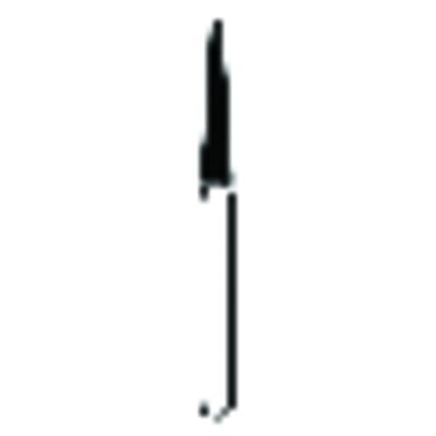 Solo Diamond™ Single-Use Diamond Burs – FG, Coarse, Green, Cone Point End, #858, 1.4 mm Head Diameter, 8.0 mm Head Length, 25/Pkg