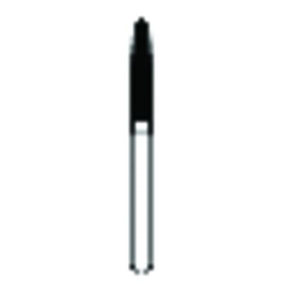 Solo Diamond™ Curettage K Single-Use Diamond Burs – FG, Cone Bevel End, Coarse, Green, # 878K, 1.6 mm Major/1.2 mm Minor Diameter, 8.0 mm Length, 25/Pkg