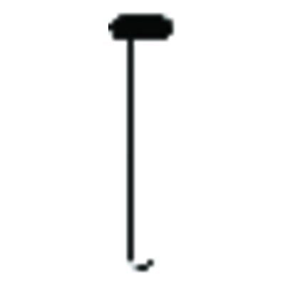 Solo Diamond™ Single-Use Diamond Burs – FG, Coarse, Green, Wheel Flat End, # 909, 25/Pkg - 4.2 mm Head Diameter, 1.5 mm Head Length