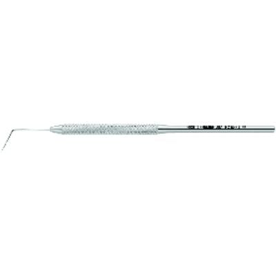Premier Dental Root Canal Finder SE #2 Endodontic Explorer, Round Handle, Single End