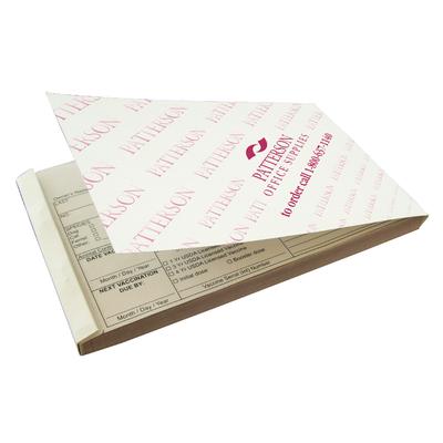 Design Your Own 2-Part Carbonless Form with Wrap Cover, 5-1/2" x 9" (overall), 5-1/2" x 8-1/2" (detached), 50 Sets/Book, 20 Books/Pkg, White/Yellow
