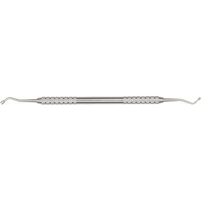 Patterson® Condensers/Pluggers, 1//2 Black, Nonserrated, Standard Handle, Double End, Stainless Steel, 1/Pkg