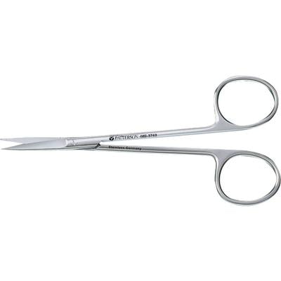 Patterson® Surgical Scissors – Iris, 4-1/2", Straight, Smooth, Stainless Steel, Pointed Tip