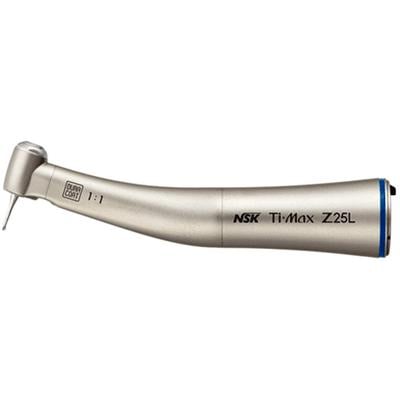 Ti-Max Z Series Attachment – Contra Angle, Electric Head & Shank, Push-Button Autochuck - Z25L, Low Speed, Single Spray, Optic, 1:1 Direct Drive