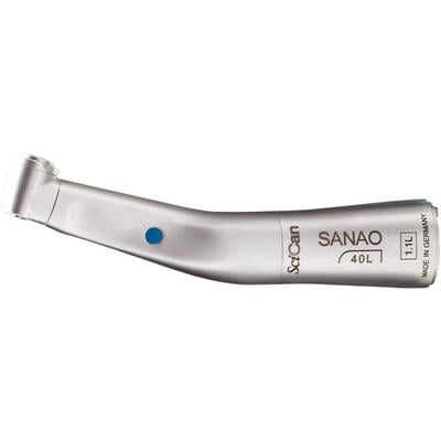 Sanao Electric Contra Angle Handpiece, Single Spray, 40L, 1:1 Ratio, S20001