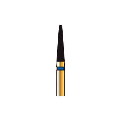 Simple PREP™ Single Use Diamond Burs – FG, Fine, Cone Round End, #856, 1.6 mm Diameter, 8.0 mm Length, 50/Pkg (856-314-016-8.00-F)
