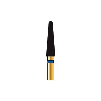Simple PREP™ Single Use Diamond Burs – FG, Super Coarse, Cone Round End, #856, 2.1 mm Diameter, 8.0 mm Length, 50/Pkg