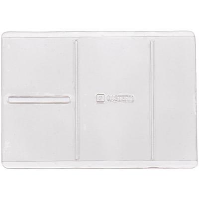 Casterm Plastics X-ray Mount #104H, Clear, 4 Windows, Size 2 Film, 1/Pkg