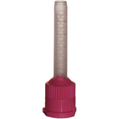 Patterson® High Performance T-Style Mixing Tips, Pink, 48/Pkg