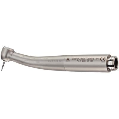TwinPower Turbine High Speed Air Handpiece, Standard Head, Contra Angle, Autochuck Push Button, LED Light, Triple Spray, W&H RotoQuick, 4H PAR-4HEX-O-WH