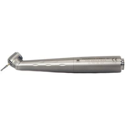 TwinPower Turbine 45 High Speed Air Handpiece, 45°, Push-Button Autochuck, Triple Spray, LED Light, Morita Coupling, PAR-4HEX-O-45
