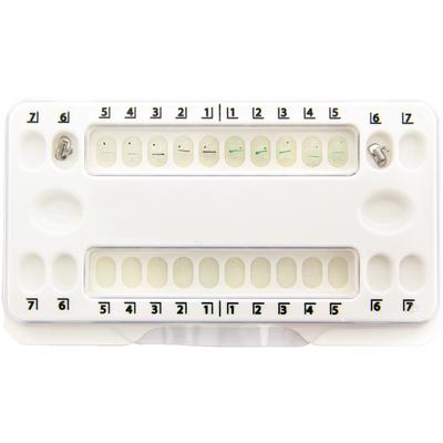 Patterson® A Roth Ceramic Twin Brackets 1 Patient Kit, .022 Slot, 6x6 Upper, With Hooks