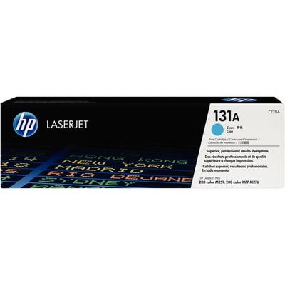 HP 131A Cyan Toner Cartridge (CF211A), 1,800 Page Yield, for LaserJet Pro 200 Color M276NW MFP