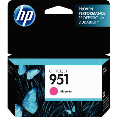HP 951 Magenta Original Ink Cartridge (CN051AN), 700 Page Yield, for Officejet Pro 8100/8600 Series