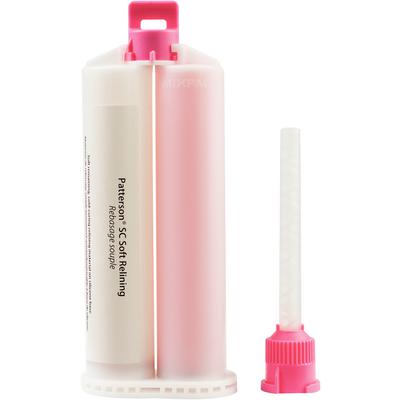 Patterson® SC Soft Relining Material, 50 ml Cartridge Refill with 10 Mixing Tips