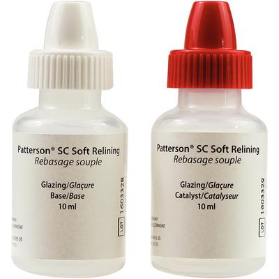 Patterson® SC Soft Relining Glazing Base and Catalyst Kit, 2 x 10 ml