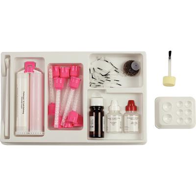 Patterson SC Soft Relining Set, 50 ml Cartridge with Adhesive Liquid, Glazing Base and Catalyst, 1/Set