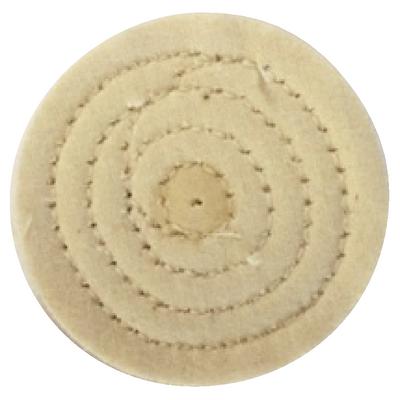 Muslin Buff Wheel, 2" Diameter, 24 Ply, 1/Pkg