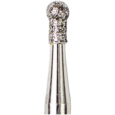 Patterson® Diamond Instrument FG, Pear Shape, Medium Grit, Blue Ring, #802-014, 1.4 mm Diameter