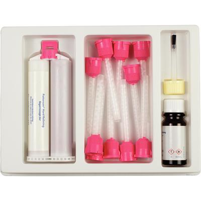Patterson Hard Relining 1:1 Set (80 g Cartridge, 10 ml Adhesive, 10 Mixing Tips)