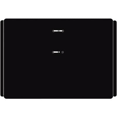 Compact Daily Desk Calendar Refill with Plastic Base, Black (AAG E1900)