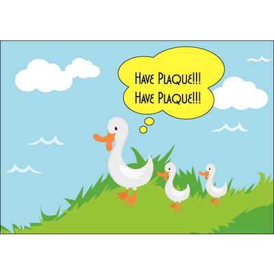Reminder (DDS) 4-Up Laser Postcards, Have Plaque, 5-1/2" W x 4-1/4" H, 100/Pkg
