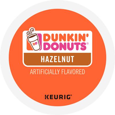 Dunkin' Donuts Hazelnut Flavored Coffee K-Cup Packs, Medium Roast, 24 Count, GMT81466