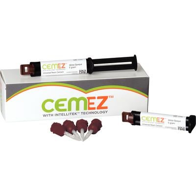 Cem EZ™ Syringe Refills, White Opaque, 5 g, 2 Syringes with 16 Automix Tips, 01KZ65A78FG987QKTVM7911A17