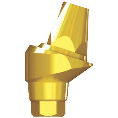 AnyRidge® Multi-Unit Abutment, Hex, 2 mm Cuff Height, 17° Angled, 1/Pkg with Multi-Post Screw