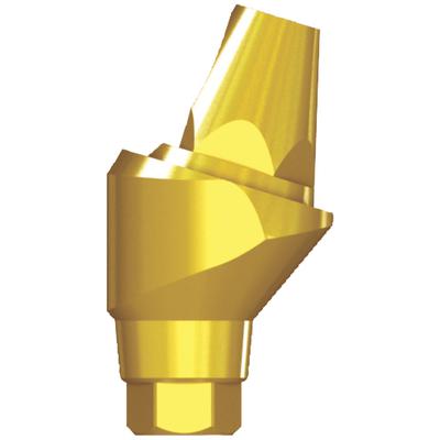 AnyRidge® Multi-Unit Abutment, Hex, 3 mm Cuff Height, 17° Angled, 1/Pkg with Multi-Post Screw